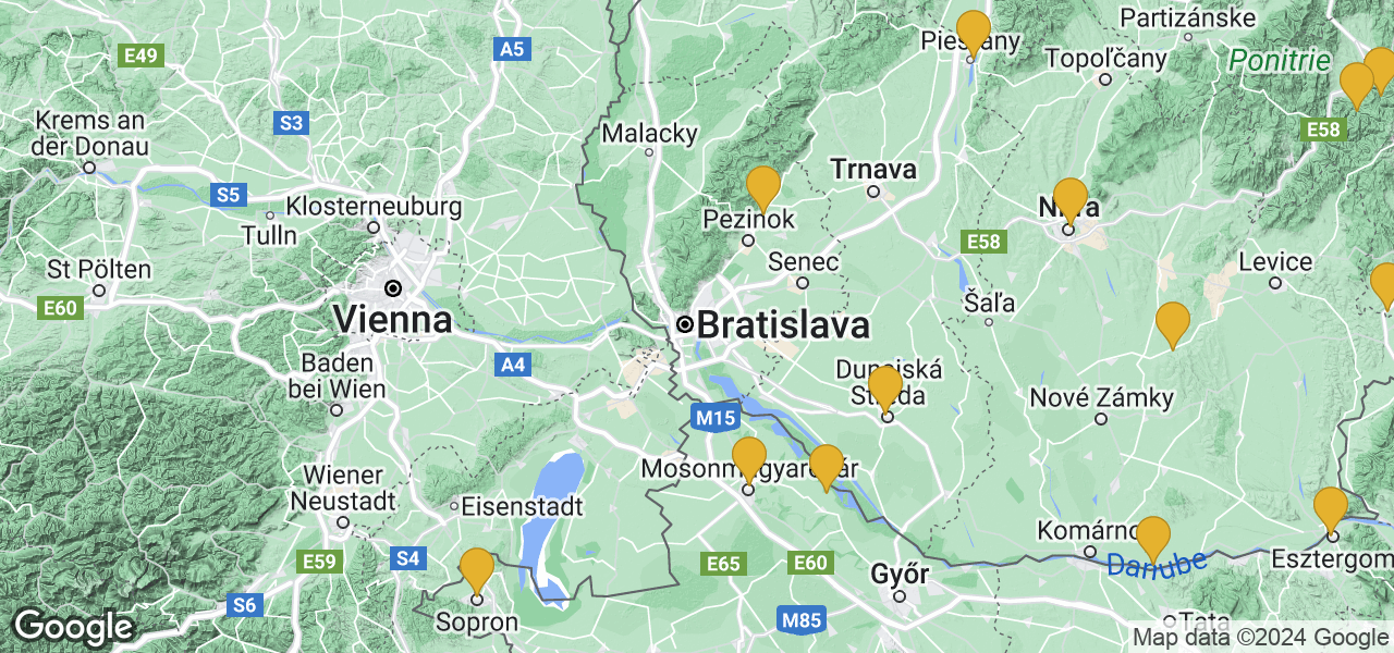 Bratislava Karte